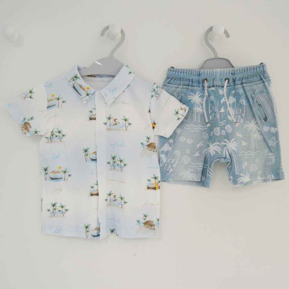 Kitikate 11081 Atak-Adax Bebek Takımı Açık Mavi