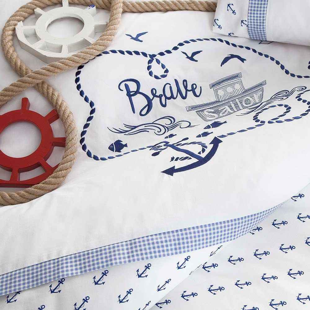 Pierre Cardin Little Brave Sailor Bebek Uyku Seti 70x130 