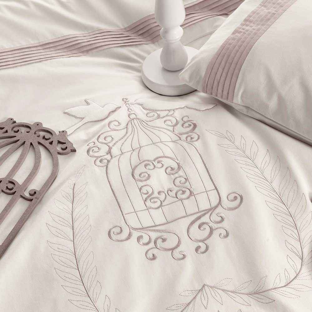 Pierre Cardin Cream Birdy Bebek Uyku Seti 80x130 