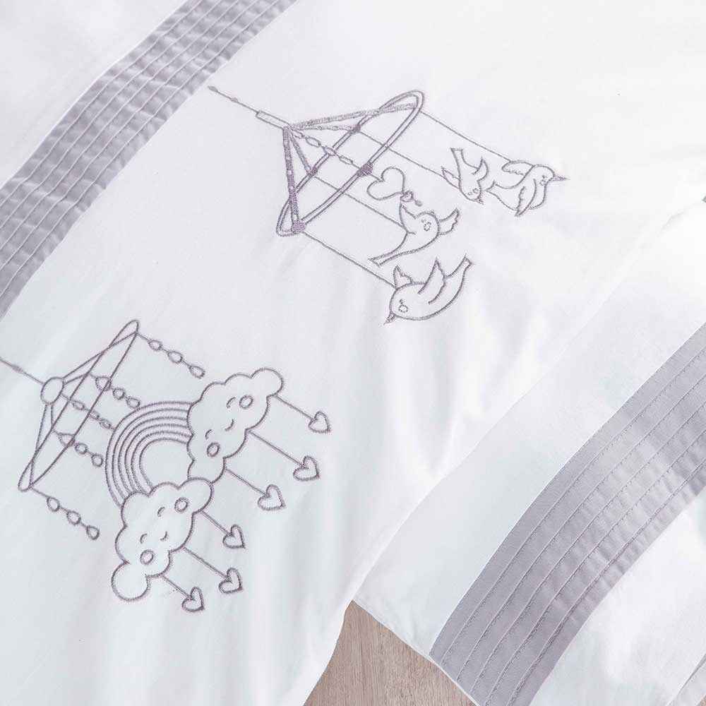 Pierre Cardin Dream in White Bebek Uyku Seti 80x130 