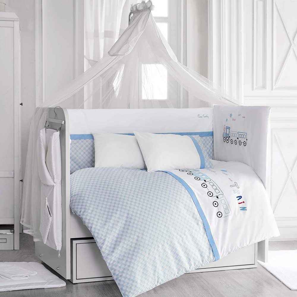 Pierre Cardin Boys On Railways  Bebek Uyku Seti 80x130 