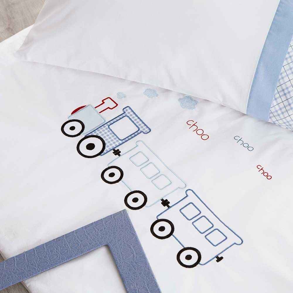 Pierre Cardin Boys On Railways  Bebek Uyku Seti 80x130 