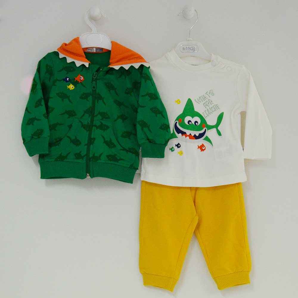 İmaj 0380 3'Lü Bebek Takımı Yeşil