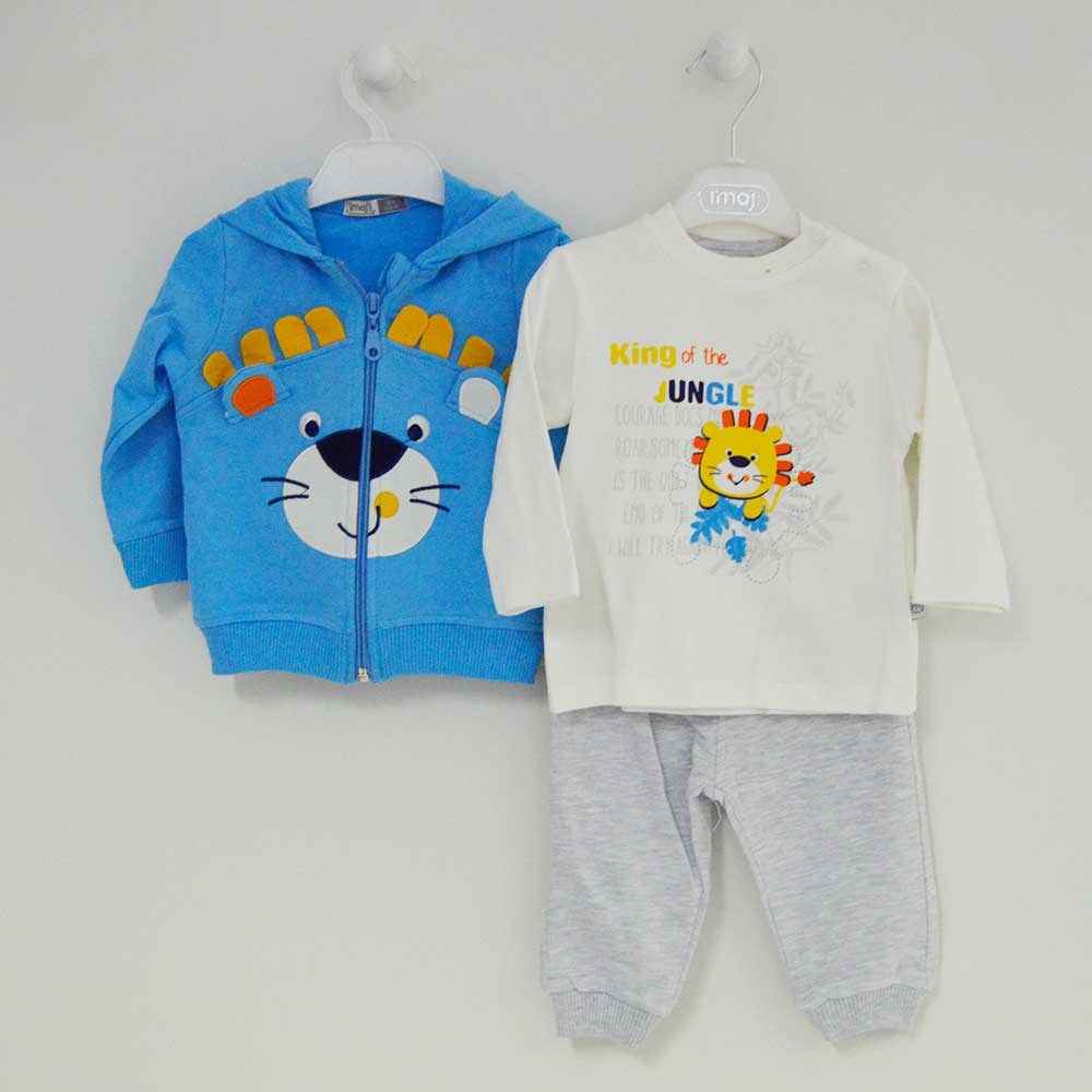 İmaj 0378 3'Lü Bebek Takımı Mavi