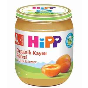 Hipp Organik Kayısı Püresi 125 Gr +4 Ay 