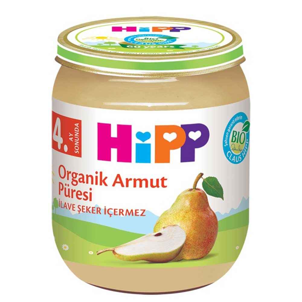 Hipp Organik Armut Püresi 125 Gr +4 Ay 