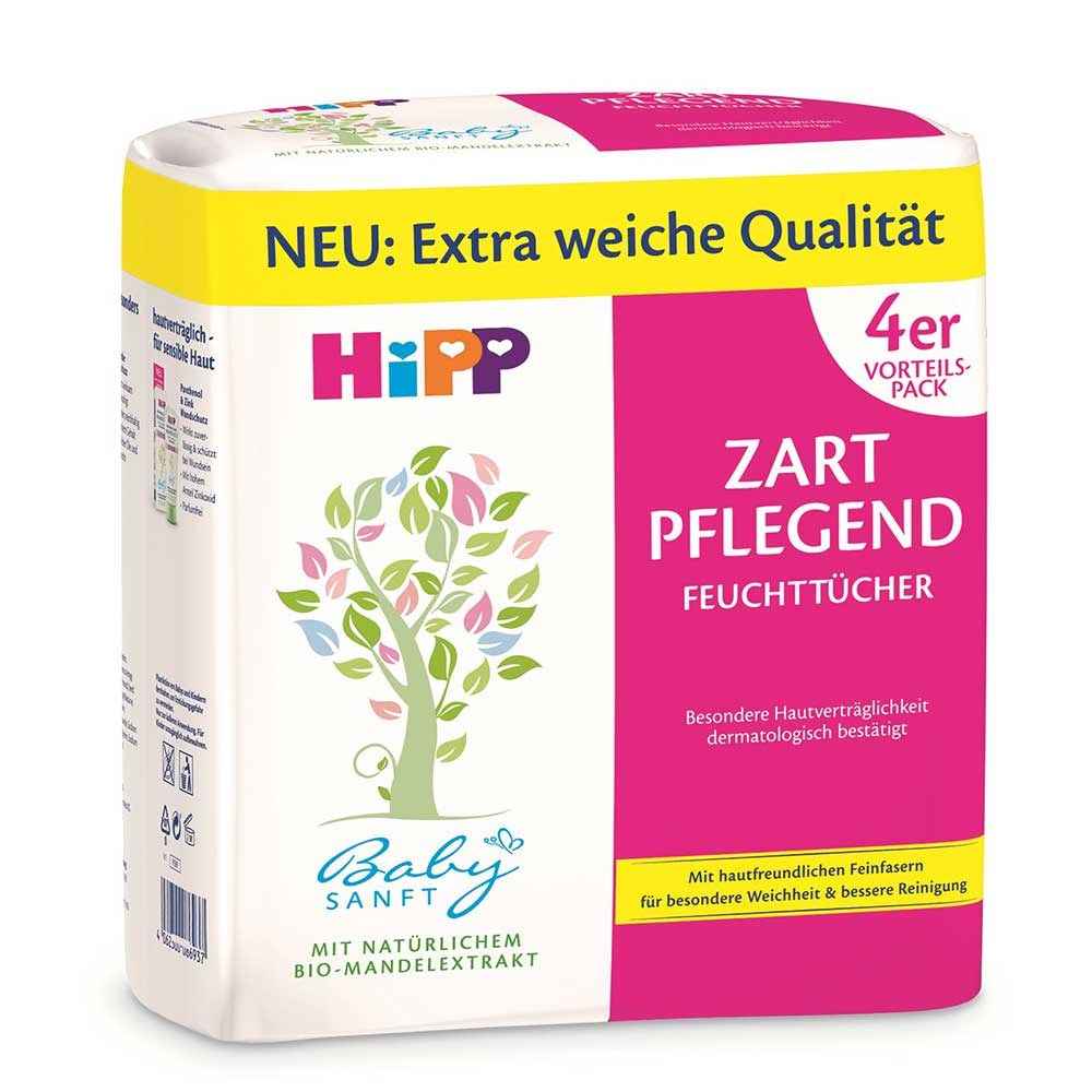 Hipp Temizlik Ve Bakım Mendilleri 4x56 