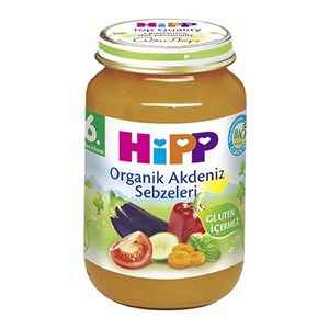 Hipp Organik Akdeniz Sebzeleri 190 Gr +6 Ay 