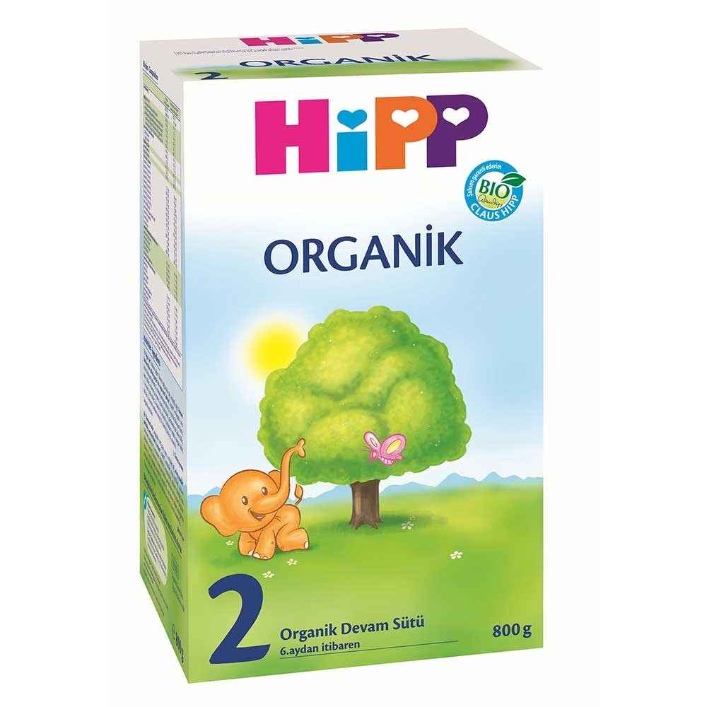 Hipp 2 Organik Bebek Devam Sütü 800 gr. 6+ ay 