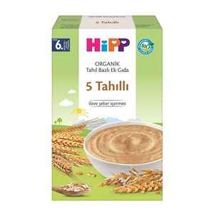 Hipp Organik 5 Tahıllı Tahıl Bazlı Ek Gıda 200 gr. 6+ Ay 