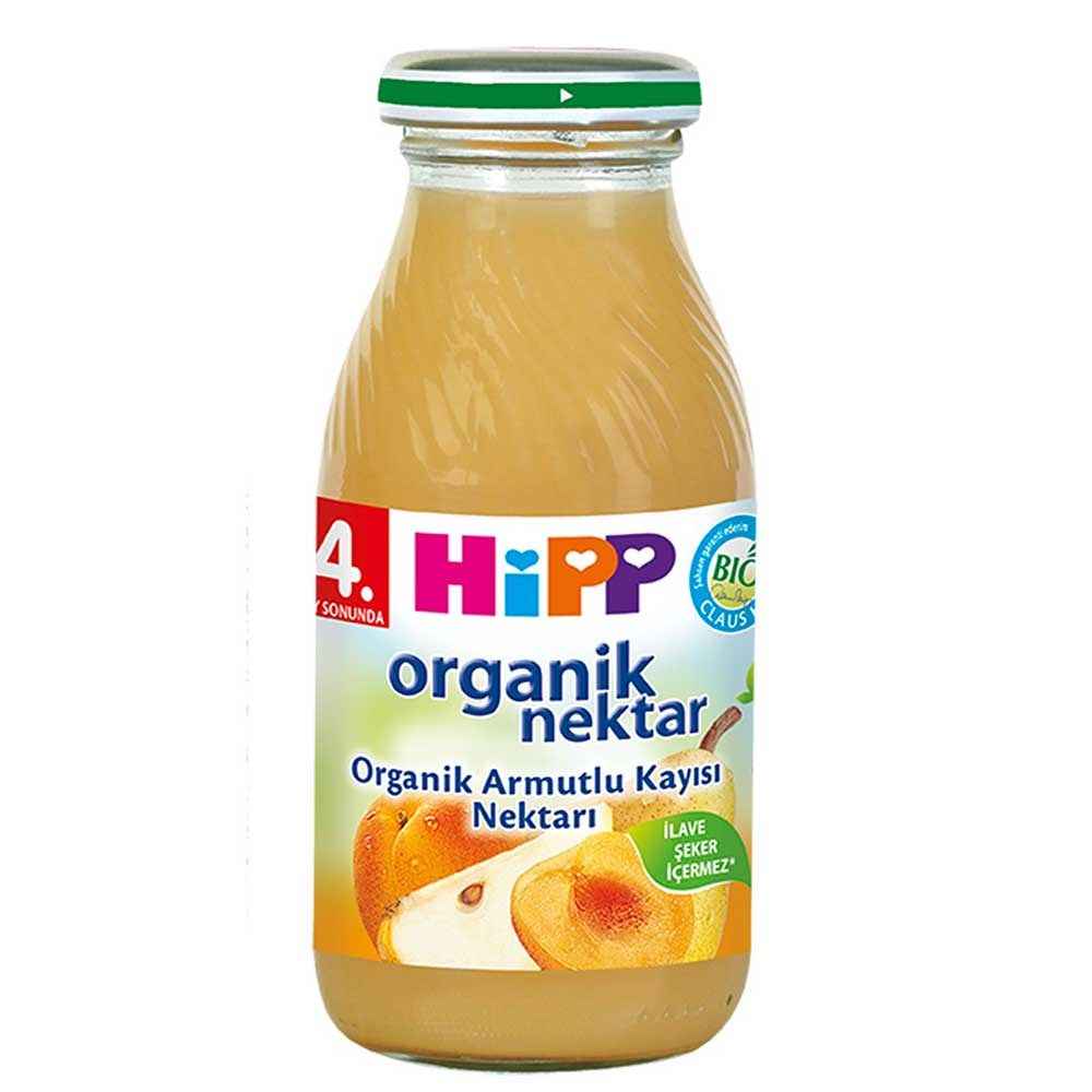 Hipp Organik Armutlu Kayısı Nektarı 200 ml. +4 Ay 