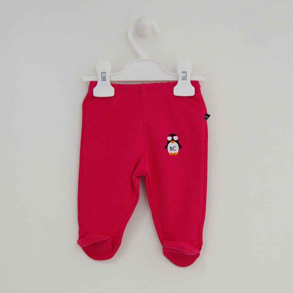 Babycool 7201 Patikli Bebek Pantolonu Fuşya