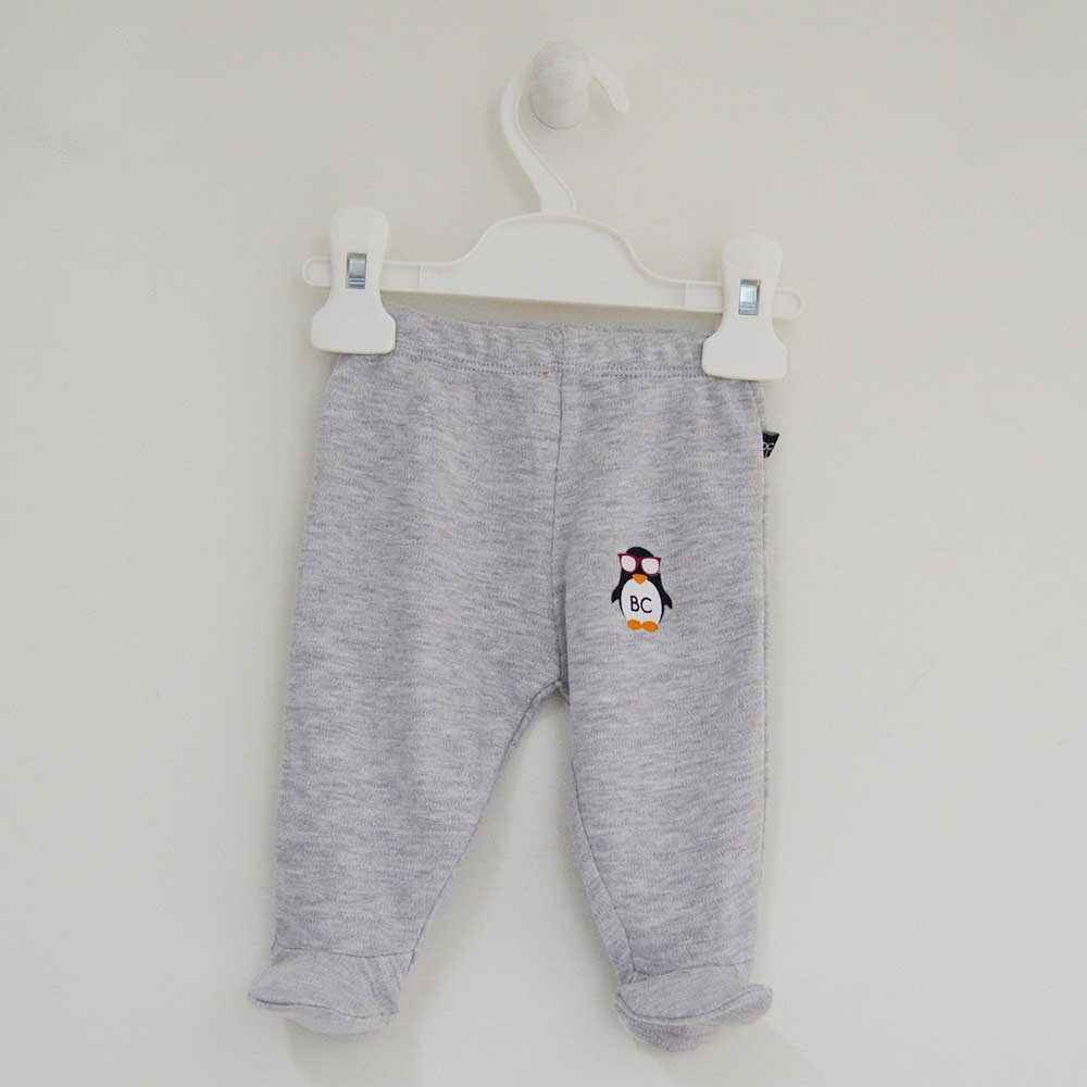 Babycool 7201 Patikli Bebek Pantolonu Gri
