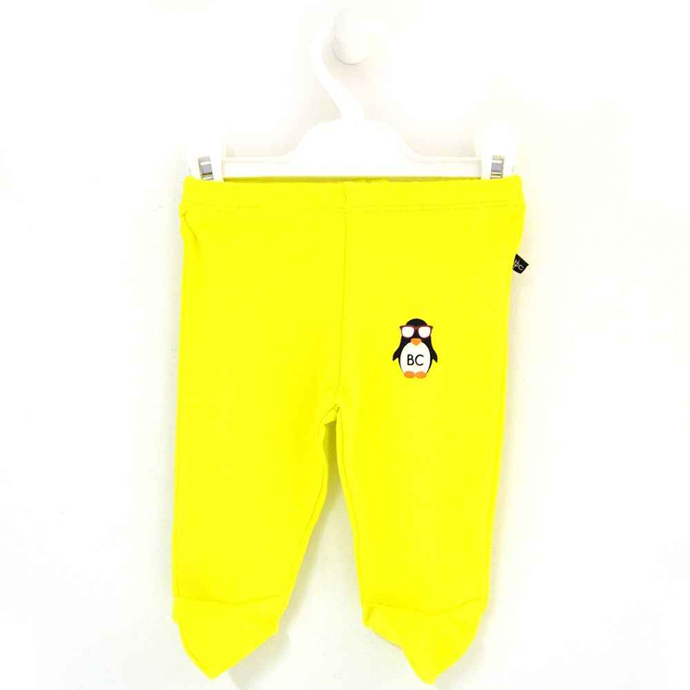 Babycool 7201 Patikli Bebek Pantolonu Sarı