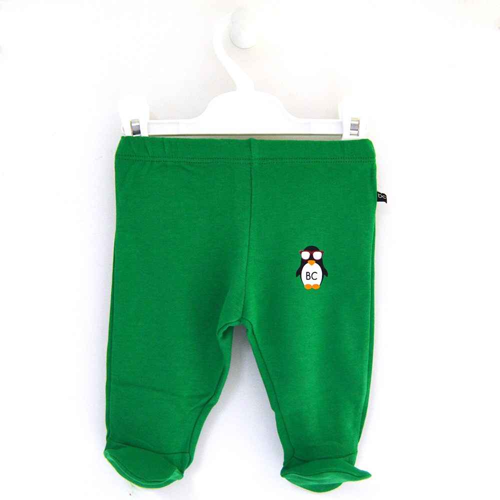 Babycool 7201 Patikli Bebek Pantolonu Zümrüt