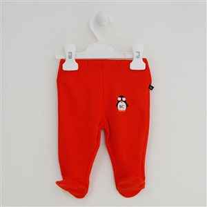 Babycool 7201 Patikli Bebek Pantolonu Nar Çiçeği
