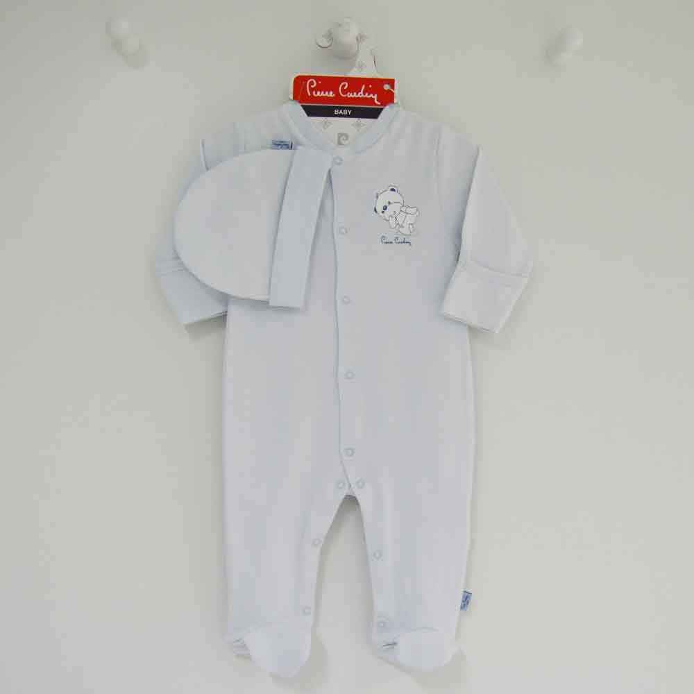 Pierre Cardin 14305 Bebek Tulumu Mavi