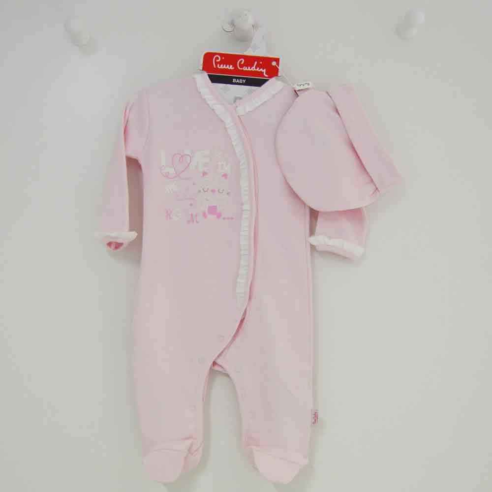 Pierre Cardin 521-0304 Bebek Tulumu Pembe
