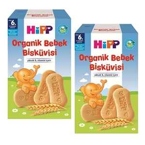 Hipp Organik Bebek Bisküvisi 150 Gr +6 Ay x 2 Adet 