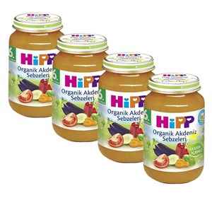 Hipp Organik Akdeniz Sebzeleri 190 Gr +6 Ay x 4 Adet 