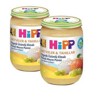 Hipp Organik Meyve Püresi 190 Gr x2 Adet 