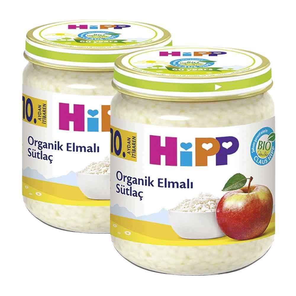 Hipp Organik Elmalı Sütlaç 200 Gr +10 Ay x 2 Adet 