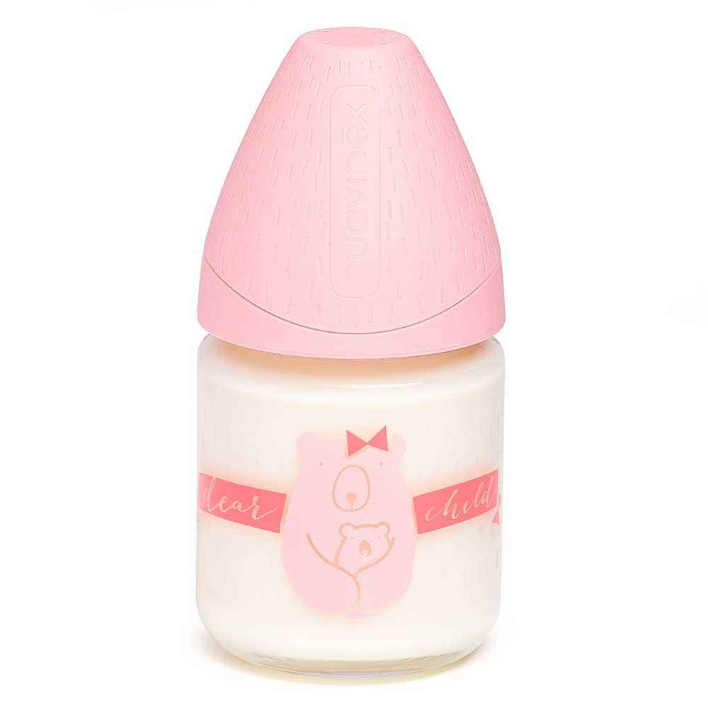 Suavinex 3800682 Cam Bebek Biberon 120 ml 0+ Ay Pembe