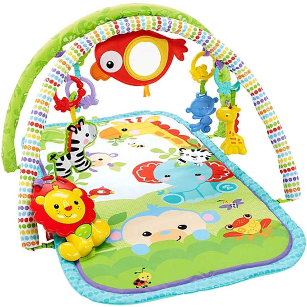 Fisher Price Yağmur Ormanı Üçü Bir Arada Jimnastik Merkezi 