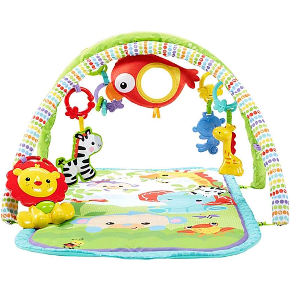 Fisher Price Yağmur Ormanı Üçü Bir Arada Jimnastik Merkezi 