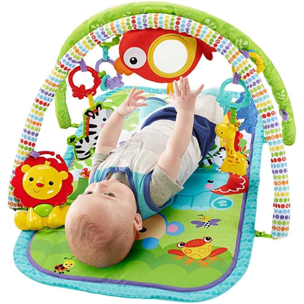 Fisher Price Yağmur Ormanı Üçü Bir Arada Jimnastik Merkezi 