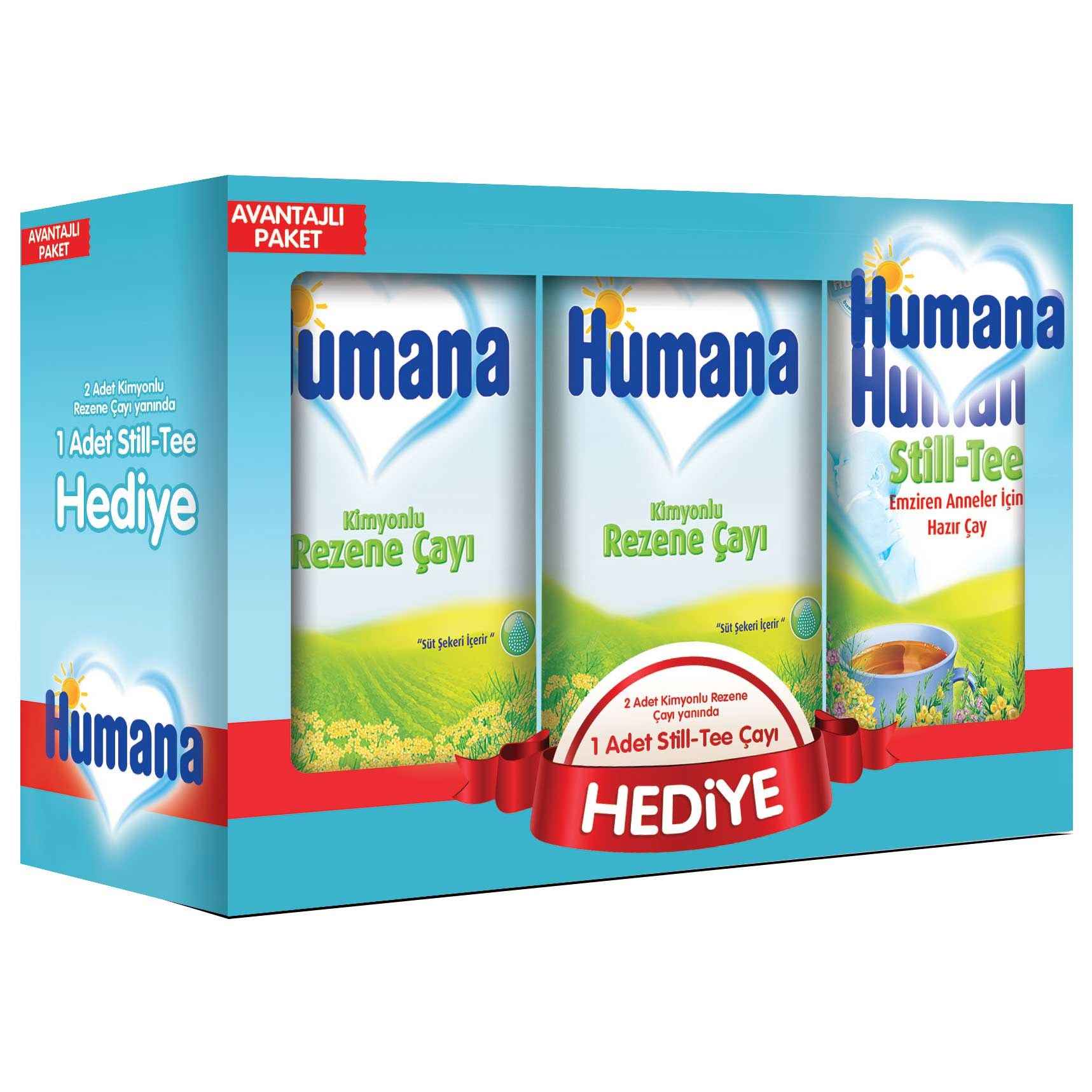 Humana 2'li Rezene Çayı + Still Tee Avantaj Paketi 
