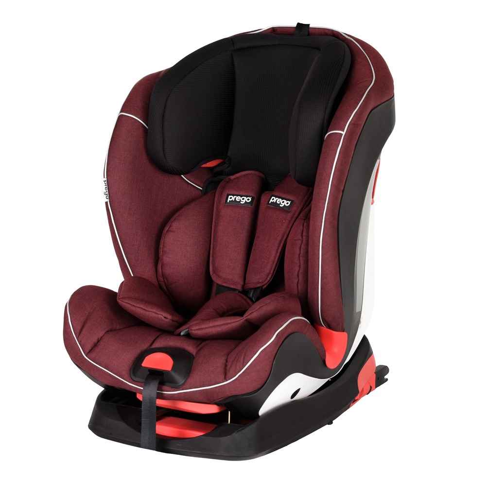 Prego 4075 Enzo İsofix Oto Koltuğu 9-36 Kg Bordo
