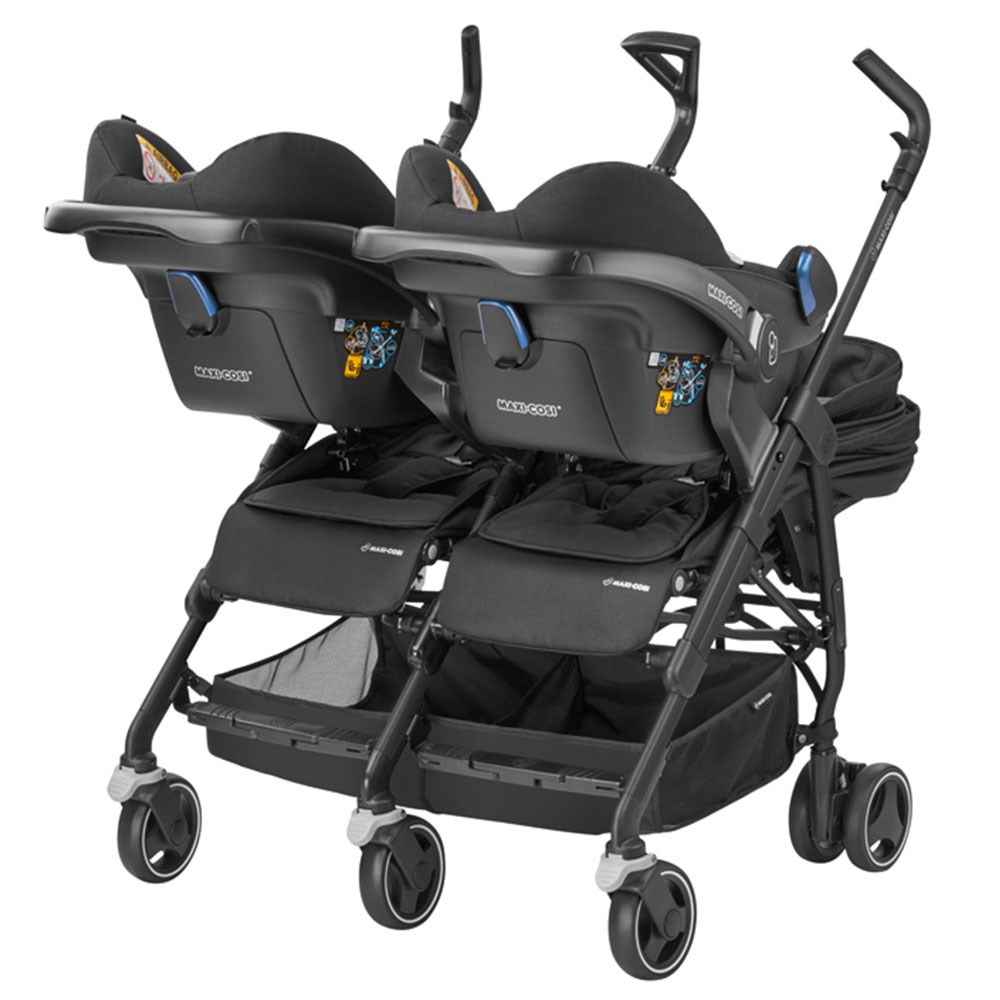 Maxi Cosi Dana For 2 İkiz Bebek Arabası Nomad Black