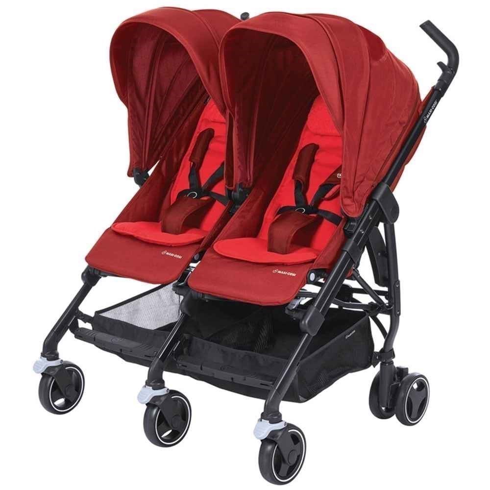 Maxi Cosi Dana For 2 İkiz Bebek Arabası Vivid Red