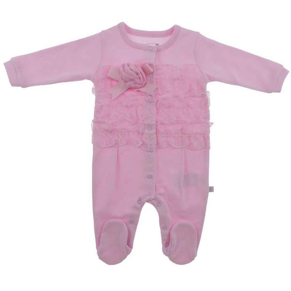 Caramell Tk3415 Bebek Tulumu Pembe