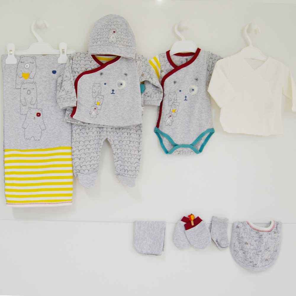 Caramell ZE3397 Hastane Çıkışı 10Lu Set Gri