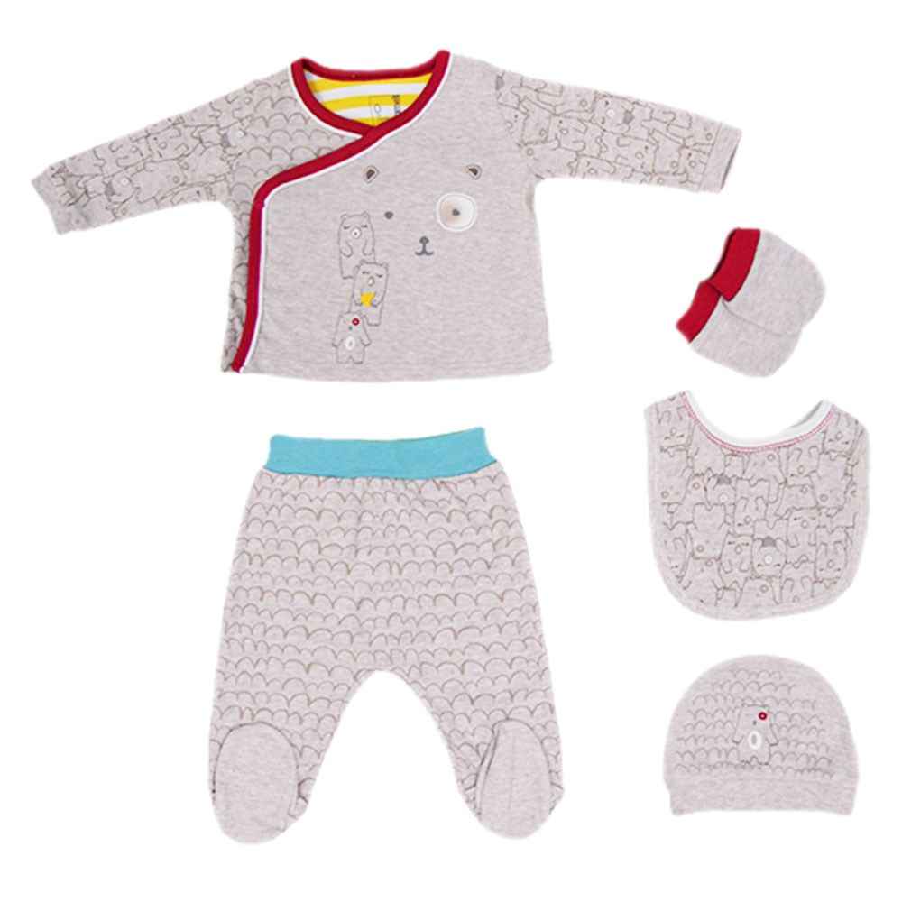 Caramell ZE3396 Hastane Çıkışı 5Li Set Bej