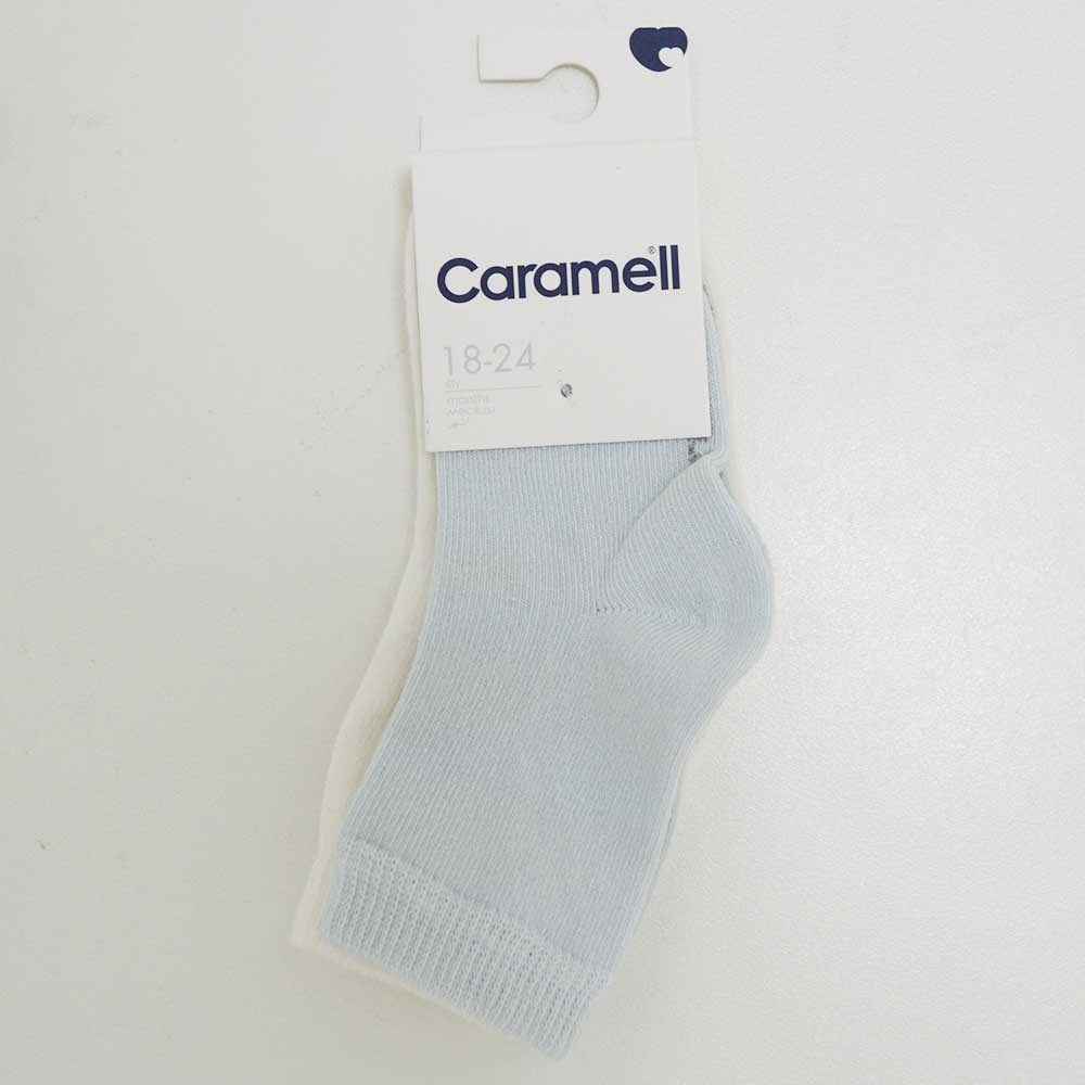 Caramell ÇOE3353 2Li Soket Bebek Çorap Mavi