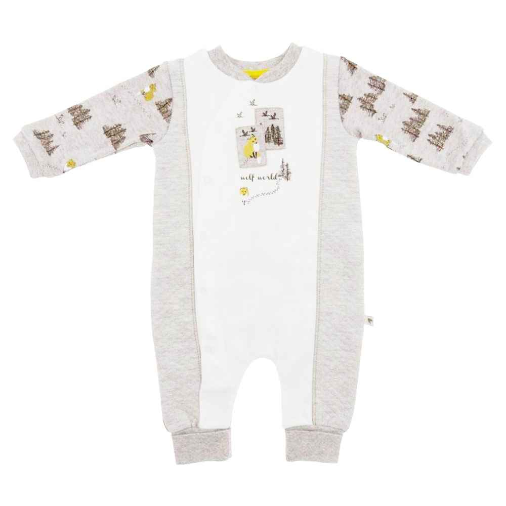 Caramell Te3409 Bebek Tulumu Gri