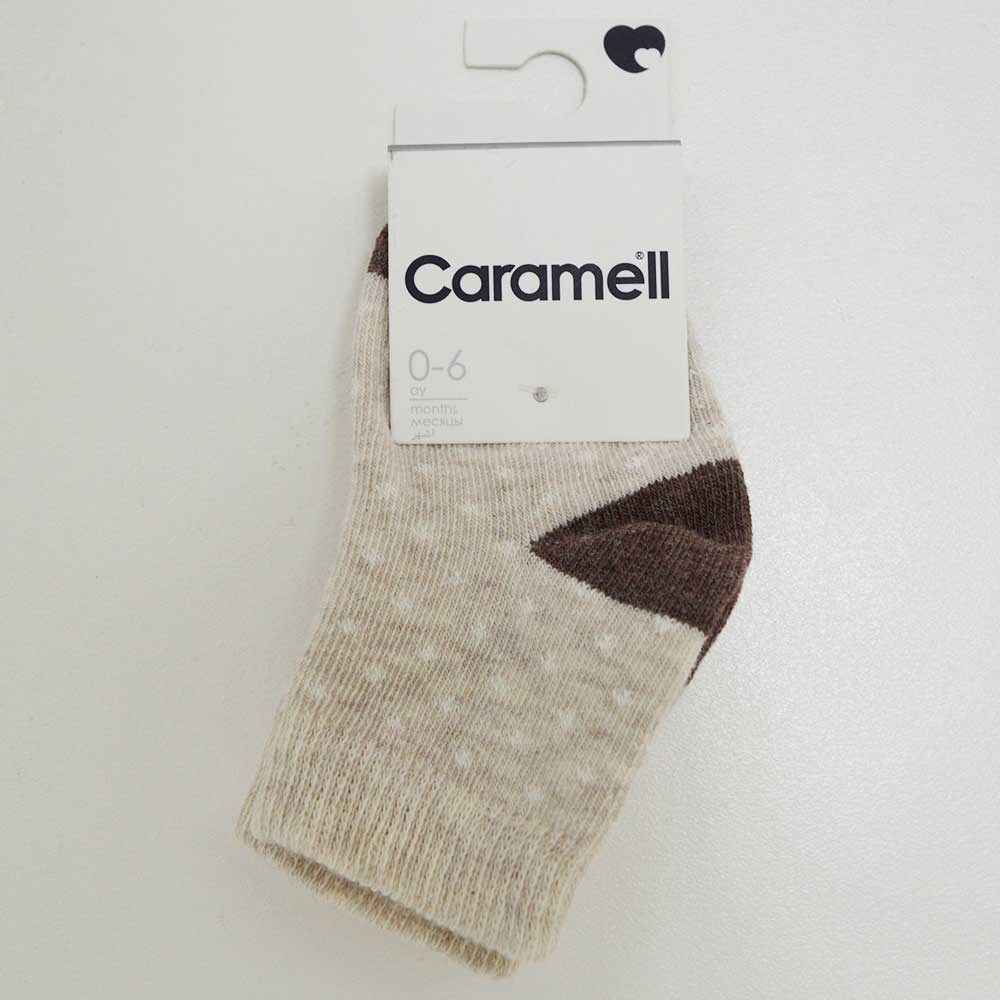 Caramell ÇOE3352 2Li Soket Bebek Çorap Bej