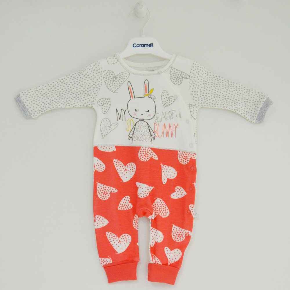 Caramell Tk3431 Bebek Tulumu Pembe