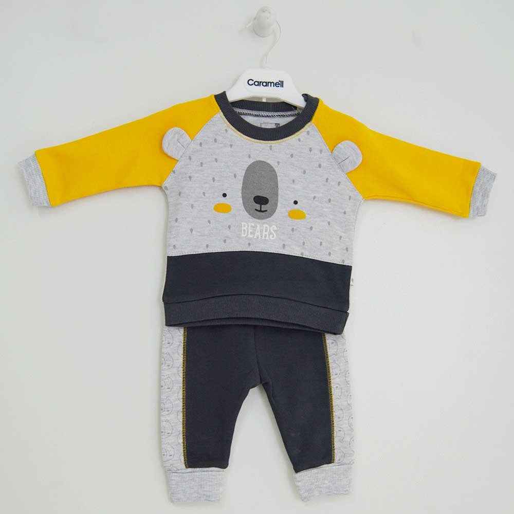 Caramell TKE3477 2Li Bebek Takım Füme