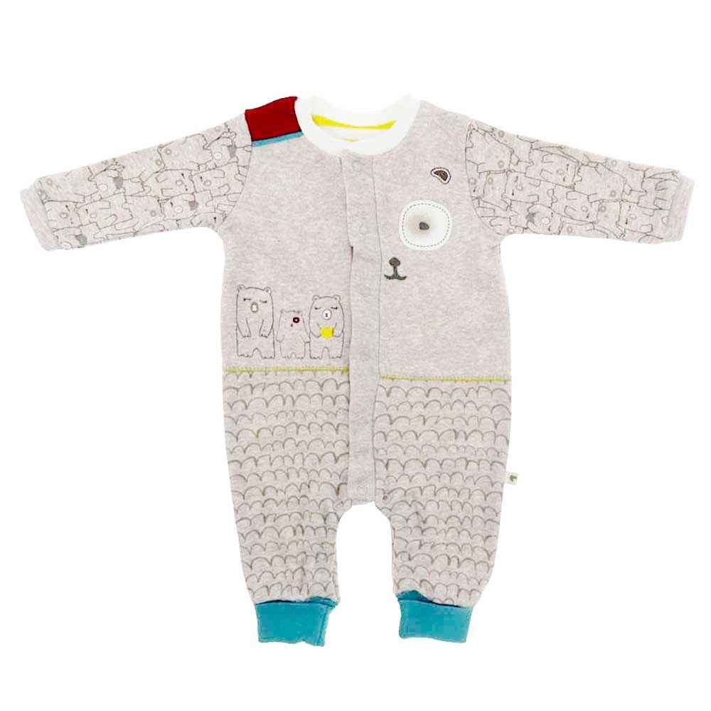 Caramell Te3399 Bebek Tulumu Gri
