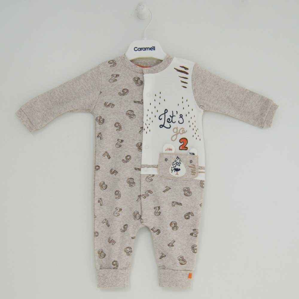 Caramell Te3364 Bebek Tulumu Bej