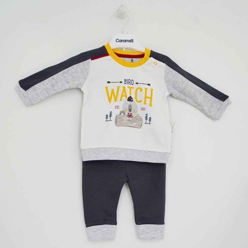 Caramell TKE3469 2Li Bebek Takım Füme