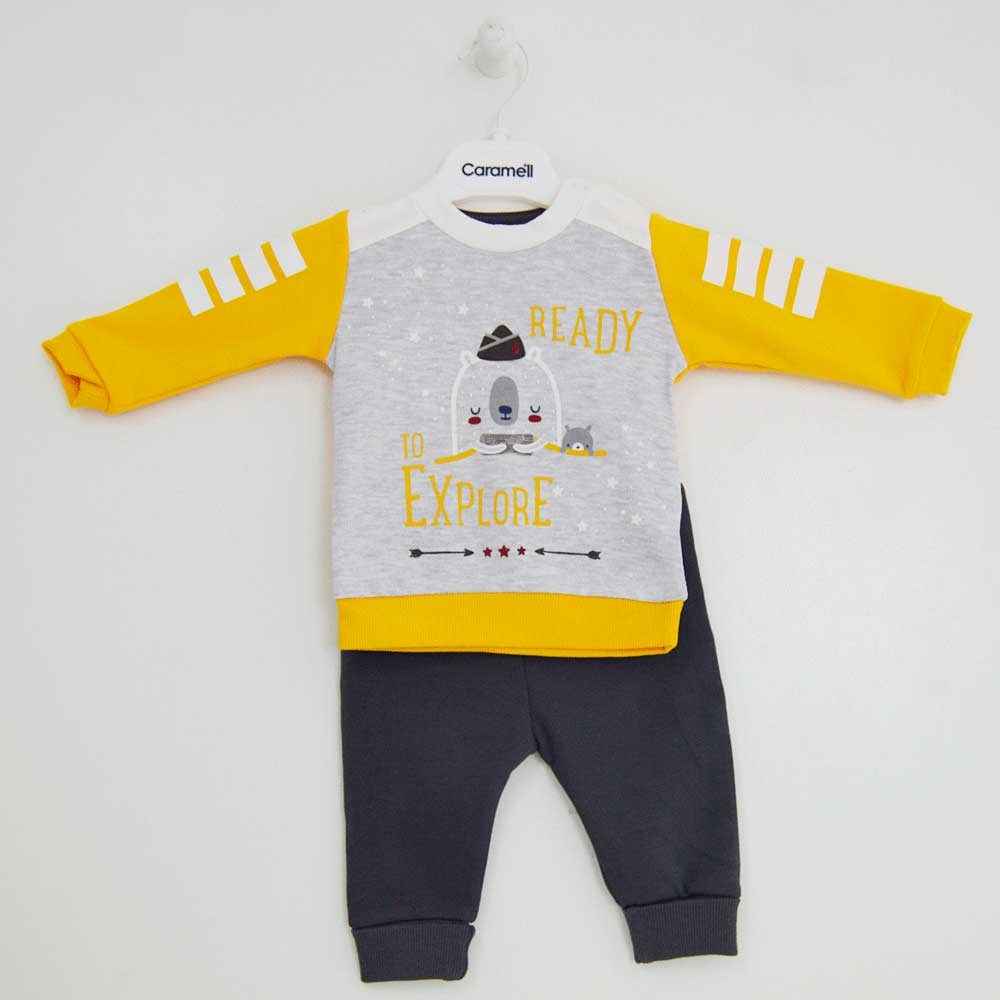 Caramell TKE3468 2Li Bebek Takım Füme