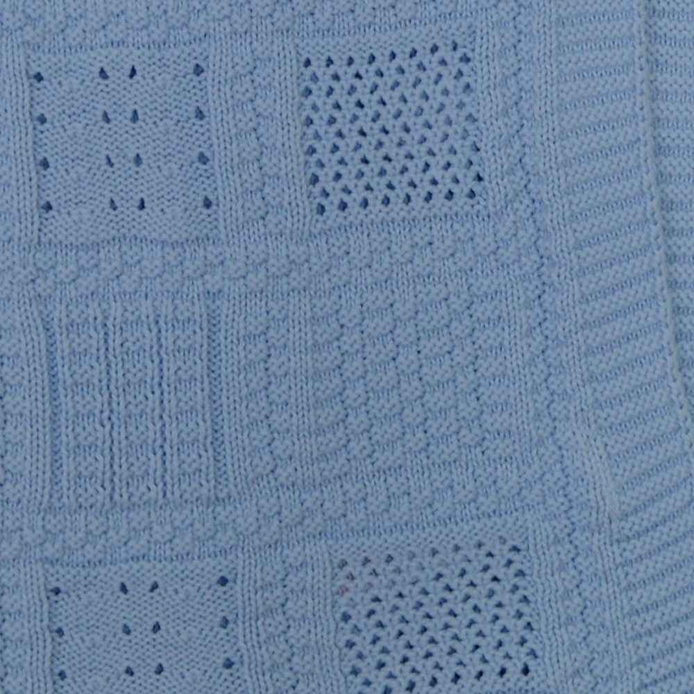 Baby Center S22599 Triko Bebek Battaniye Mavi Fiyatı