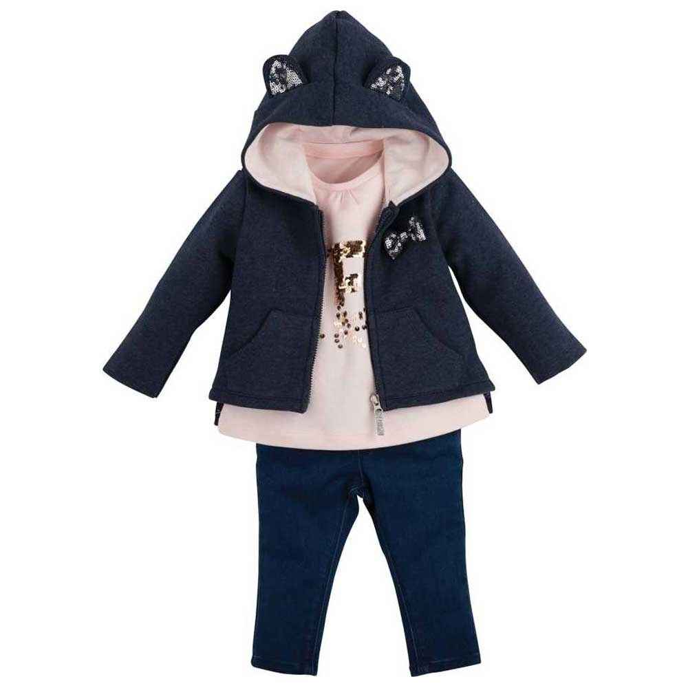 Mamino 9518 Montlu Bebek Takım Lacivert