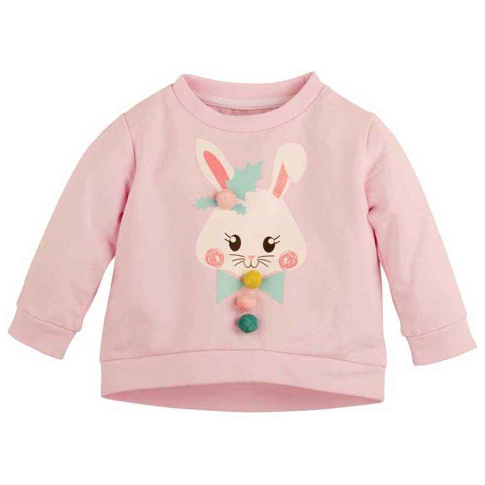 Mamino 9308 Bebek Sweatshirt Pembe