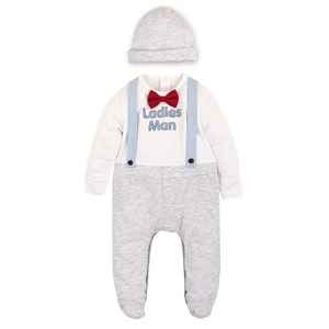 İdil Baby 8693 Bebek Tulum Takımı Beyaz